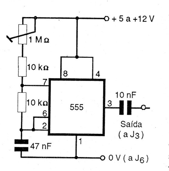    Figura 4 – Oscilador de prova
