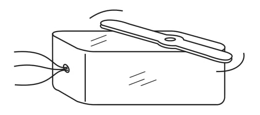 Figura 6 - Um servomotor.
Figura 6 - Um servomotor.