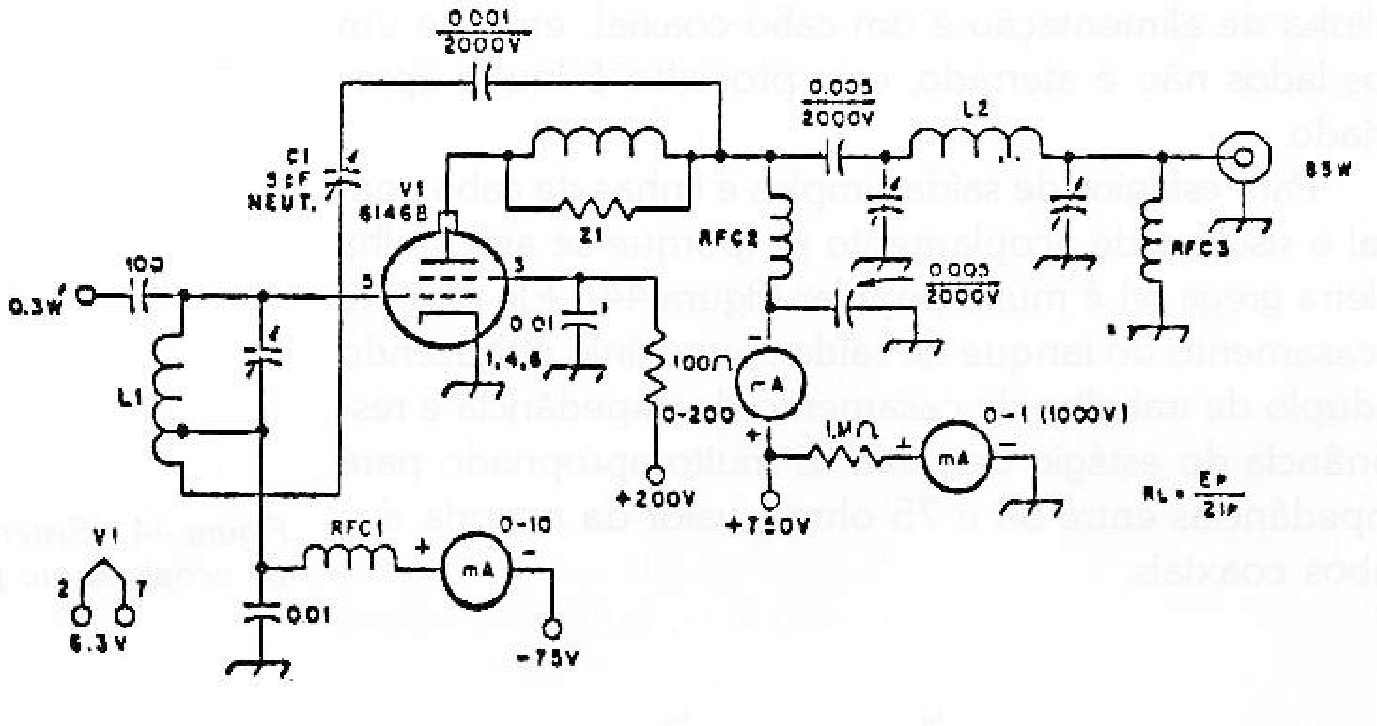 Figura 3 - Circuito típico de um amplificador de RE
