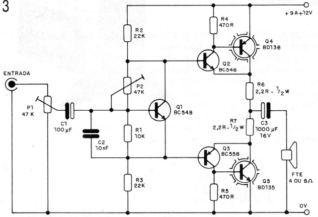    Figure 3 – Diagrama do amplificador
