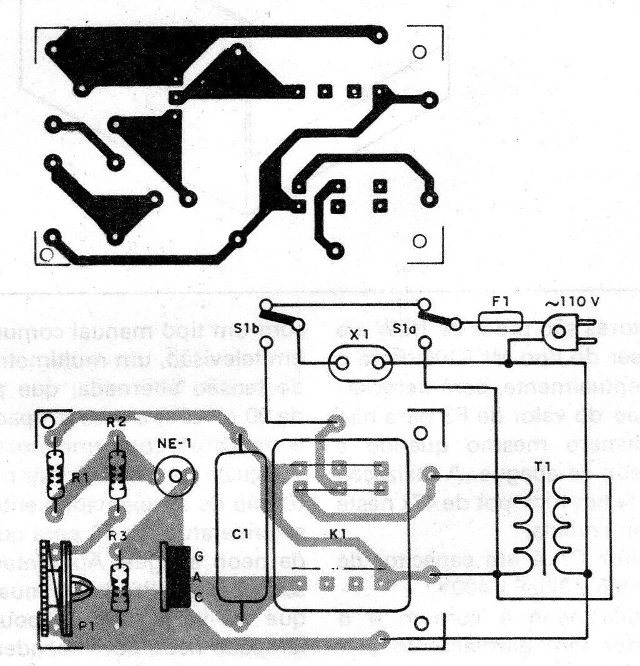Figura 5 – Placa para a montagem
Figura 5 – Placa para a montagem