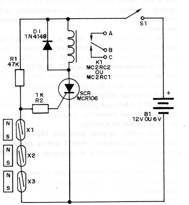 Figura 2 – O circuito do alarme
