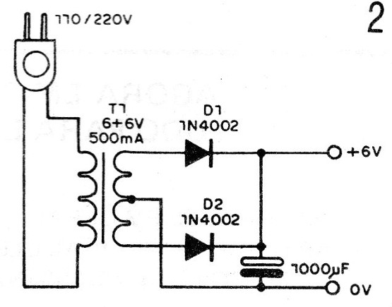 Figura 2 – Fonte para o circuito
Figura 2 – Fonte para o circuito