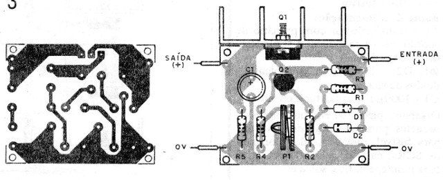 Figura 3 – Placa para a montagem
Figura 3 – Placa para a montagem