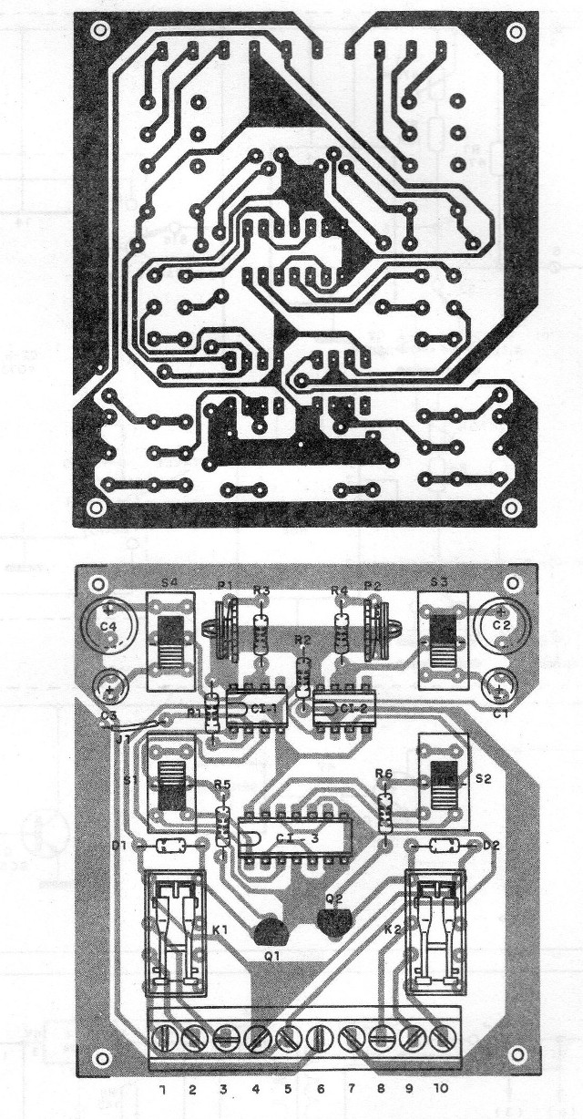 Figura 3- Placa do módulo (ver o artigo MEC118)
Figura 3- Placa do módulo (ver o artigo MEC118)