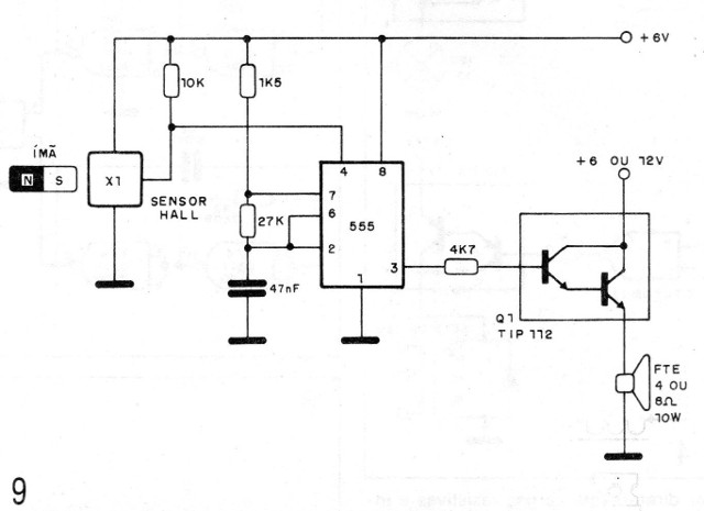 Figura 9 – Circuito de aviso
