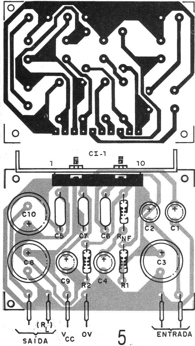 Figura 5 – Placa para a montagem
Figura 5 – Placa para a montagem
