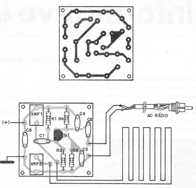 Figura 3 – Placa para a montagem
Figura 3 – Placa para a montagem