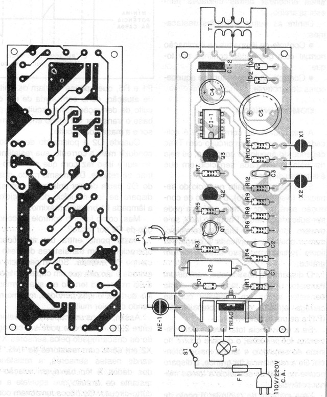 Figura 3 – Placa para a montagem
Figura 3 – Placa para a montagem