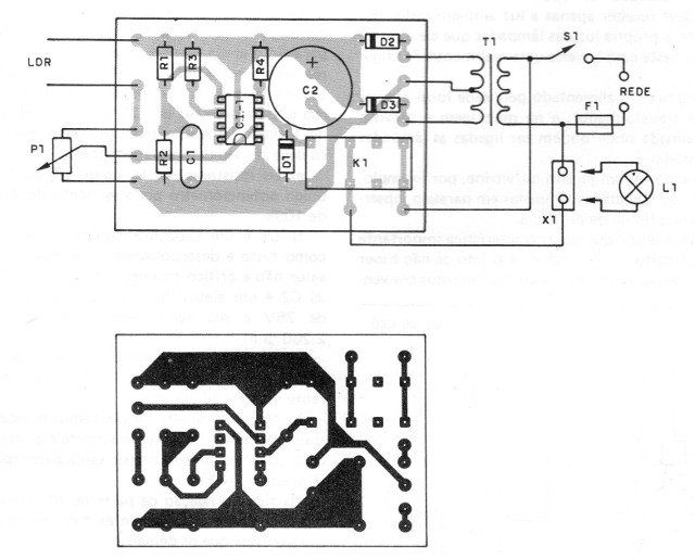 Figura 4 – Placa para a montagem
Figura 4 – Placa para a montagem