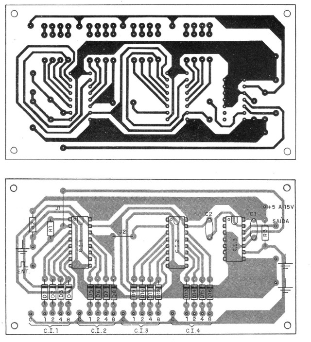 Figura 6 – Placa de circuito impresso
