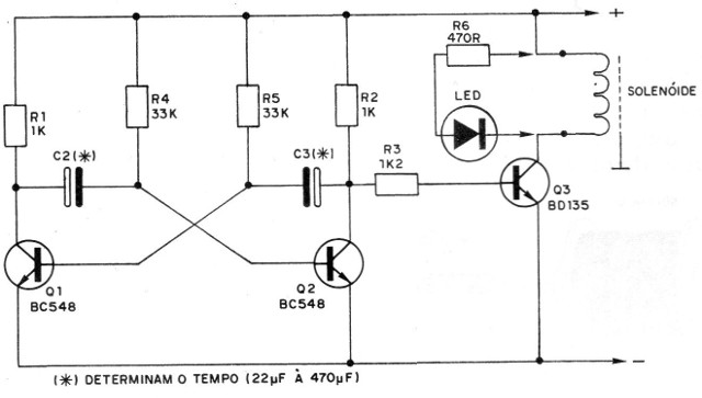 Figura 5 – Circuito de acionamento
Figura 5 – Circuito de acionamento