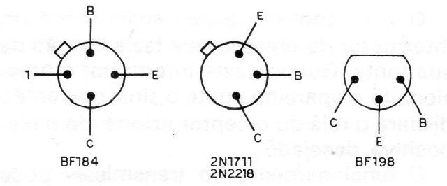 Figura 4 – Terminais dos transistores
