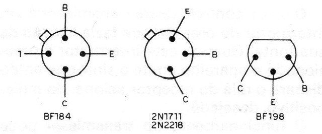 Figura 4 – Terminais dos transistores
