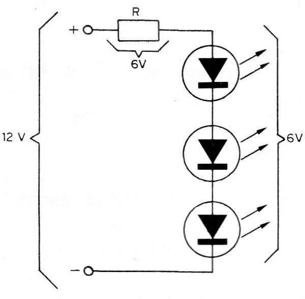 Figura 11 – Circuito para 3 LEDs
