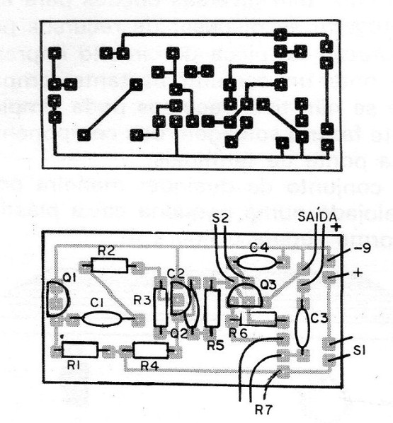 Figura 6 – Placa para a montagem
