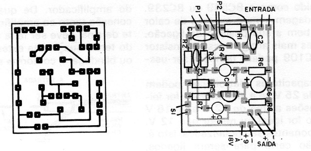 Figura 4 – Placa para a montagem
Figura 4 – Placa para a montagem