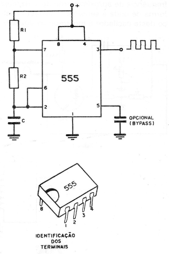 Figura 2 – oscilador 555
Figura 2 – oscilador 555