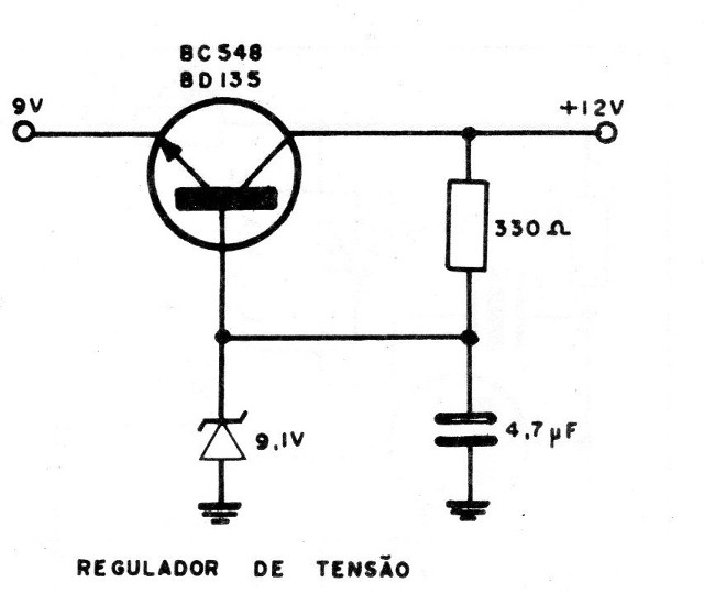 Figura 9 – Regulador de tensão
Figura 9 – Regulador de tensão