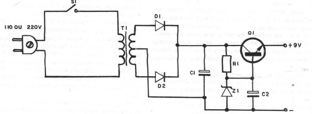Figura 3 – Fonte para o amplificador
