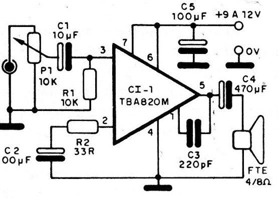    Figura 7 – Amplificador sugerido
