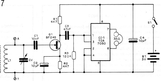 Conheça o TDA7050
Conheça o TDA7050