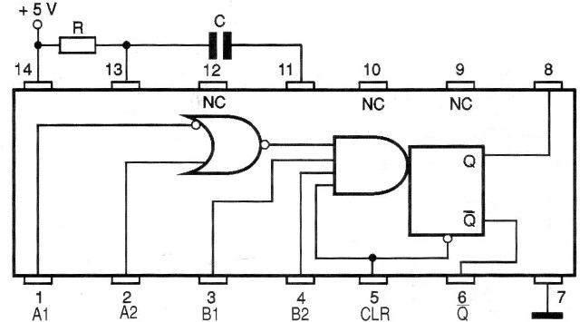 Monoestáveis TTL 74121 74122 e 74123
