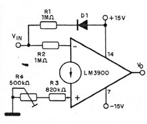 Conheça os Amplificadores Operacionais de Corrente LM3900 - IV
