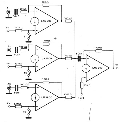 Conheça os Amplificadores Operacionais de Corrente LM3900 - IV
