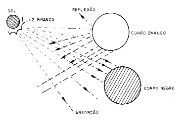 Figura 10 – Corpos brancos e negros
Figura 10 – Corpos brancos e negros