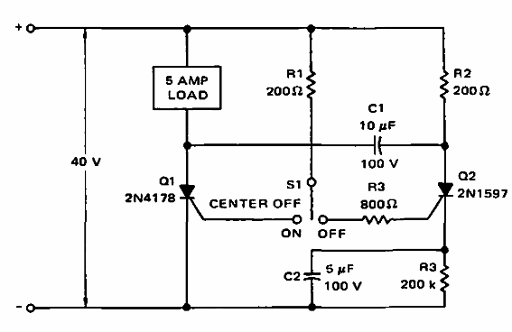 Figura 5 – Contator DC com SCR
