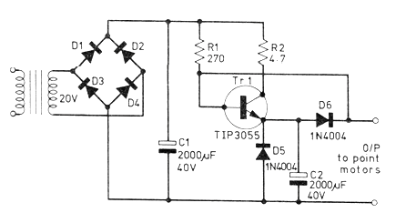 Figura 1 – Controle eletrônico com transistor
