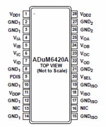 Figura 2 – Invólucro e pinagem (demais componentes da série, no datasheet)
Figura 2 – Invólucro e pinagem (demais componentes da série, no datasheet)
