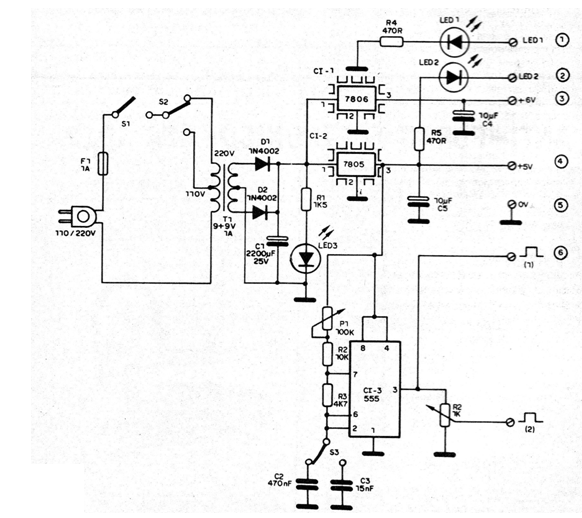 Figura 1 – O circuito
Figura 1 – O circuito