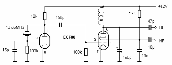 Figura 7 – Transmissor de ondas curtas.
Figura 7 – Transmissor de ondas curtas.