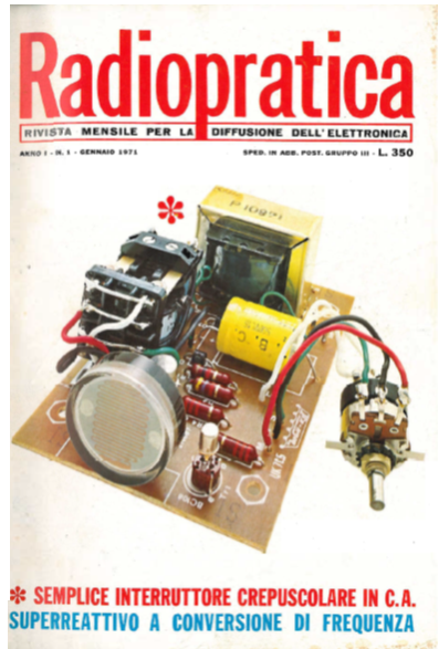 Figura 4 – Radiopratica de janeiro de 1971
Figura 4 – Radiopratica de janeiro de 1971
