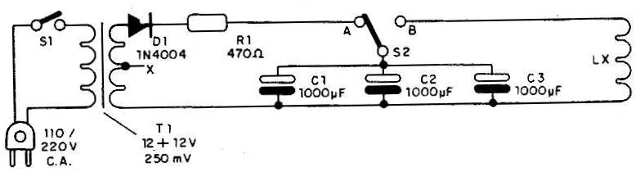 Diagrama do magnetizador
Diagrama do magnetizador