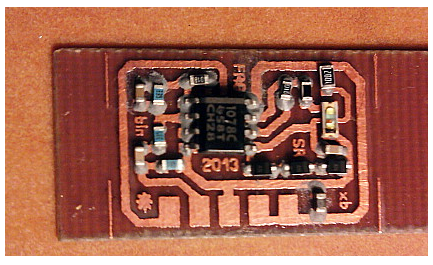 Figura 8 – Montagem caseira SMD.
Figura 8 – Montagem caseira SMD.