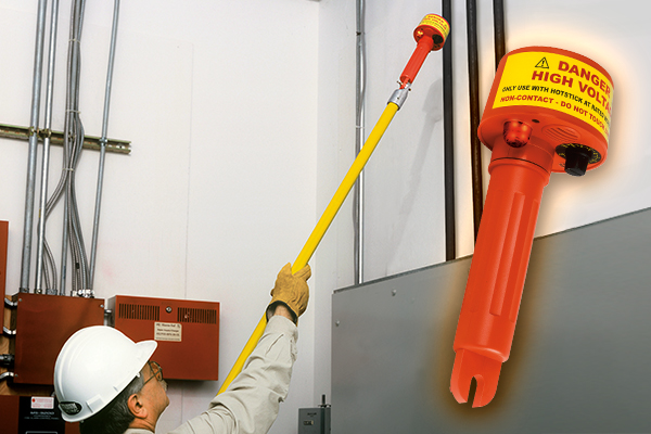 Figura 5 – Sensor de alta tensão de uso profissional em transmissão de energia
Figura 5 – Sensor de alta tensão de uso profissional em transmissão de energia