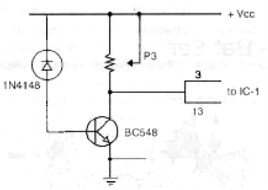Figura 8 - Usando um diodo como sensor
Figura 8 - Usando um diodo como sensor