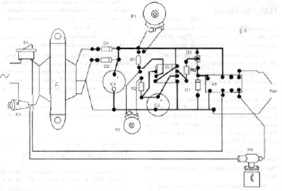 Figura 5 - O circuito é montado em uma PCB
Figura 5 - O circuito é montado em uma PCB