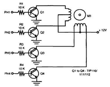 Figura 17 - Usando transistores Darlington.
Figura 17 - Usando transistores Darlington.