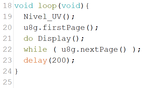 Figura 7: Código – void loop (fonte própria)
