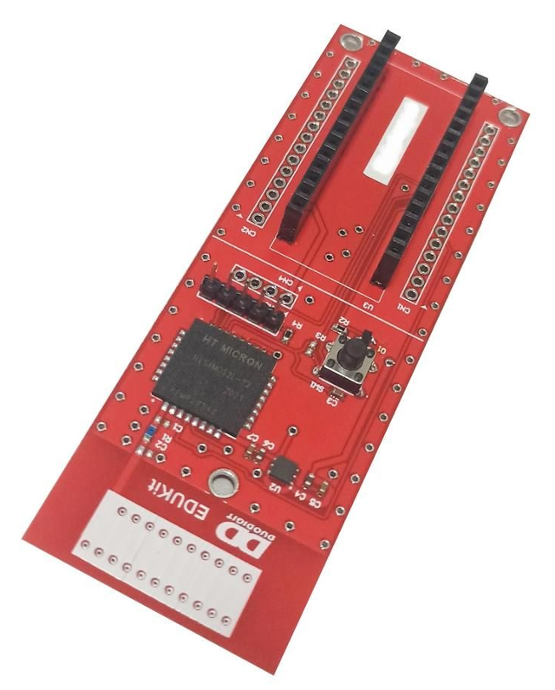 Figura 1 - kit de desenvolvimento RedFox (fonte da figura: https://www.curtocircuito.com.br/kit-iot-sigfox-com-edukit-redfox.html) 
