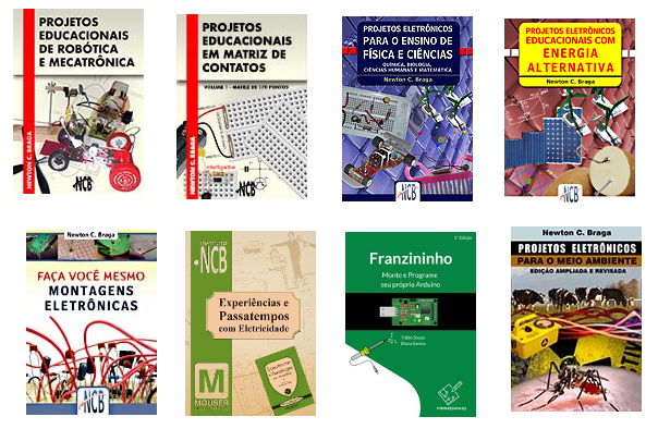Figura 1 -Alguns de nossos livros (alguns são gratuitos)
Figura 1 -Alguns de nossos livros (alguns são gratuitos)