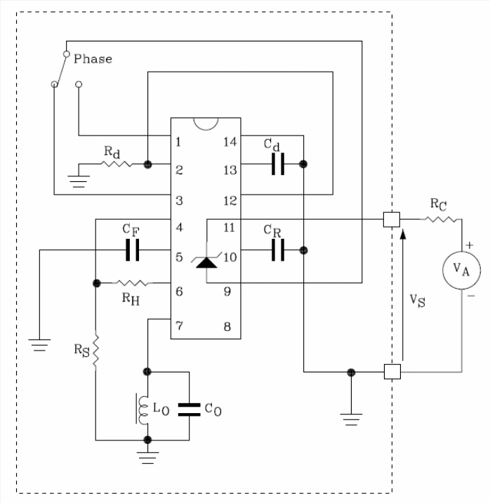 Figura 1 - Detector de proximidade indutivo com o TDEO0160 da STMicroelectronics.
Figura 1 - Detector de proximidade indutivo com o TDEO0160 da STMicroelectronics.