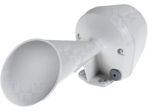 Dispositivo de sinalização acústica baseado na sirene de membrana da marca AUER SIGNAL https://www.tme.com/br/pt/katalog/sinalizadores-industriais_100235/?params=2:219_producent:auer-signal&productListOrderBy=1000028&productListOrderDir=DESC .
