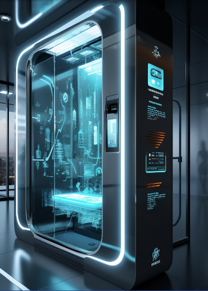 Figura 4 – Conceito de elevador do Futuro (Sheridan Lift Tech.)
