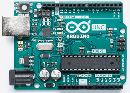 O cartão Arduino Uno
O cartão Arduino Uno