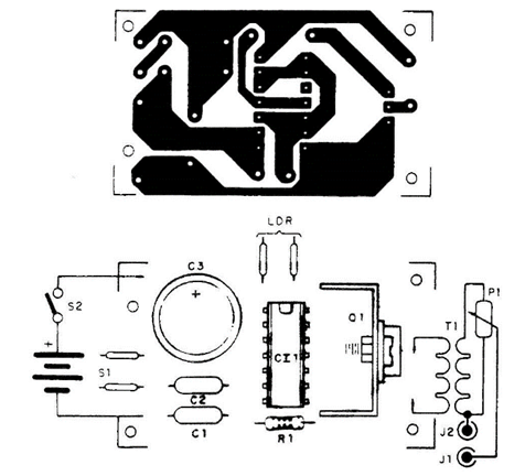 Figura 3 - Placa de circuito impresso
Figura 3 - Placa de circuito impresso